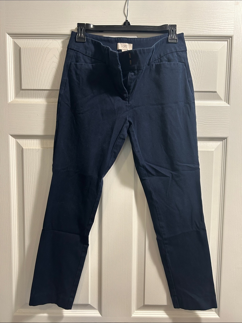 LOFT Navy Skinny Pants